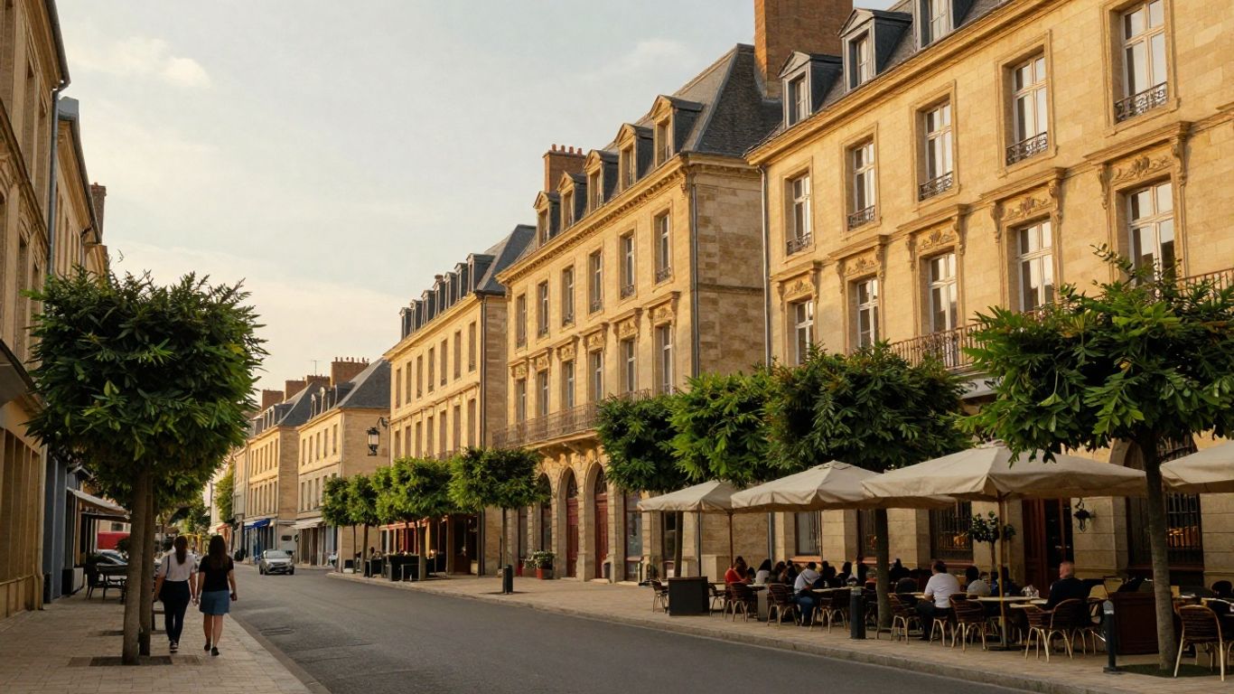 Rues du centre historique de Dijon