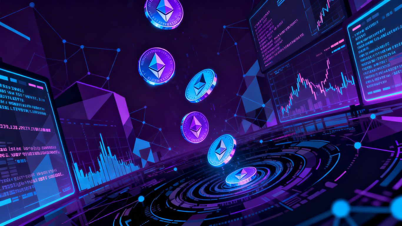 Ethereum coins decreasing, market stability concerns.