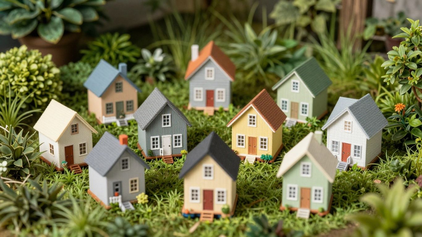Tiny homes in a scenic Alabama community.