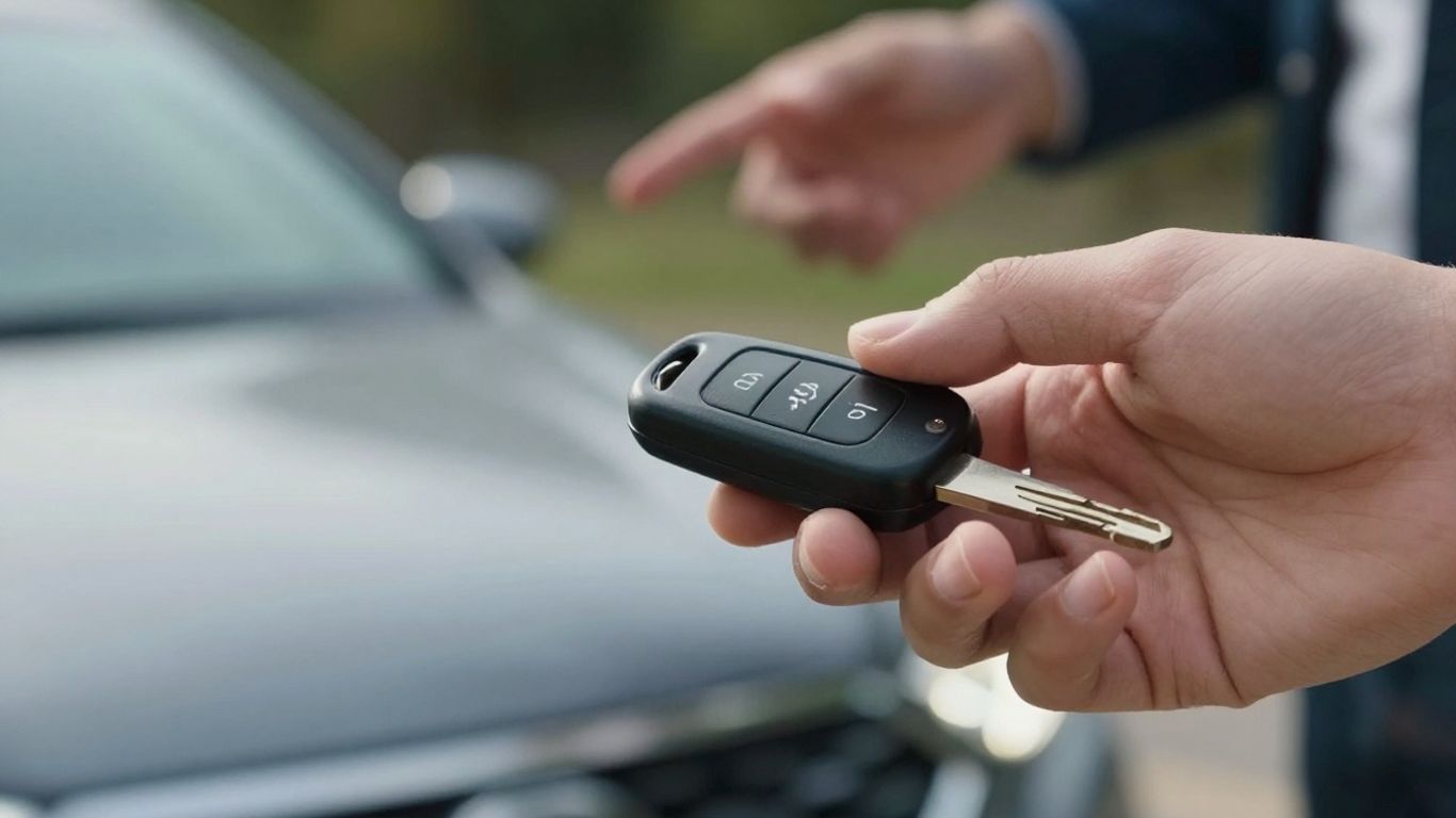 New car key replacement service