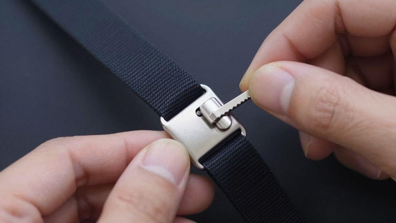 Securing cargo using high quality straps