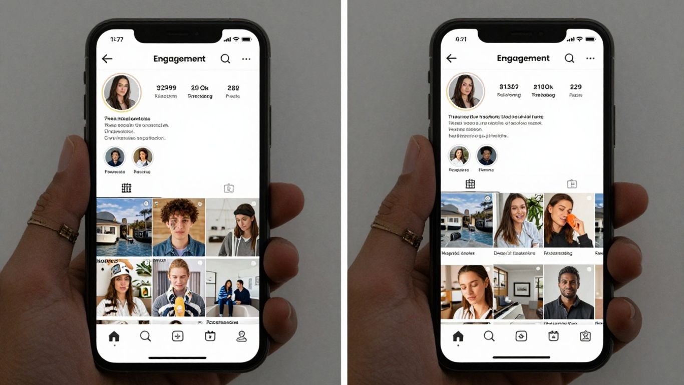 Testing content layouts on mobile screens