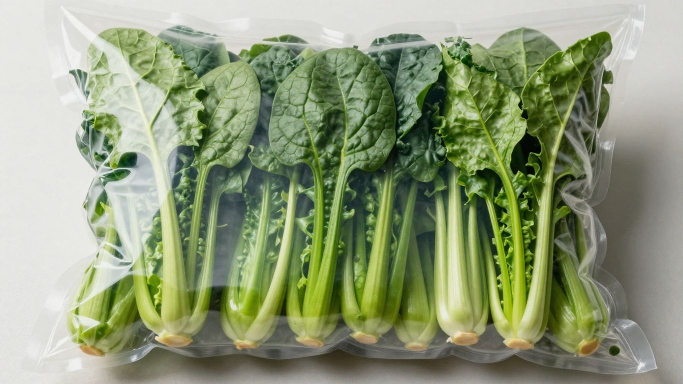 การซีลผักสดด้วยเครื่องสูญญากาศ