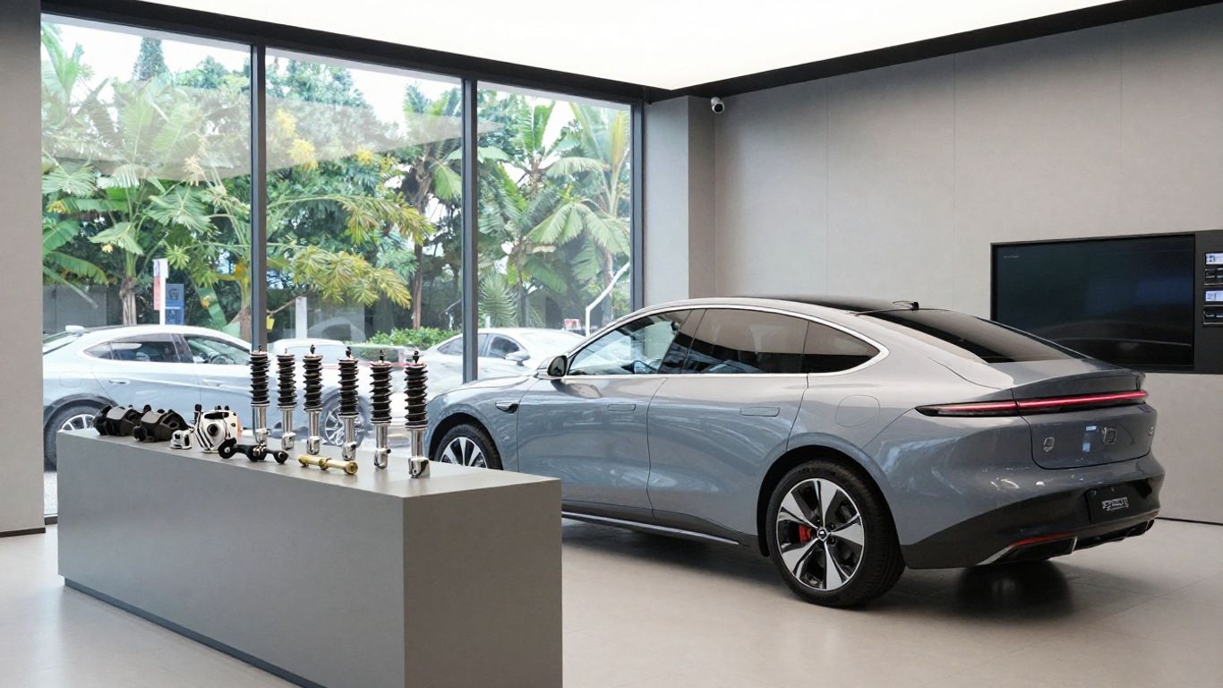 Sourcing authentic parts at a premium showroom in Melbourne