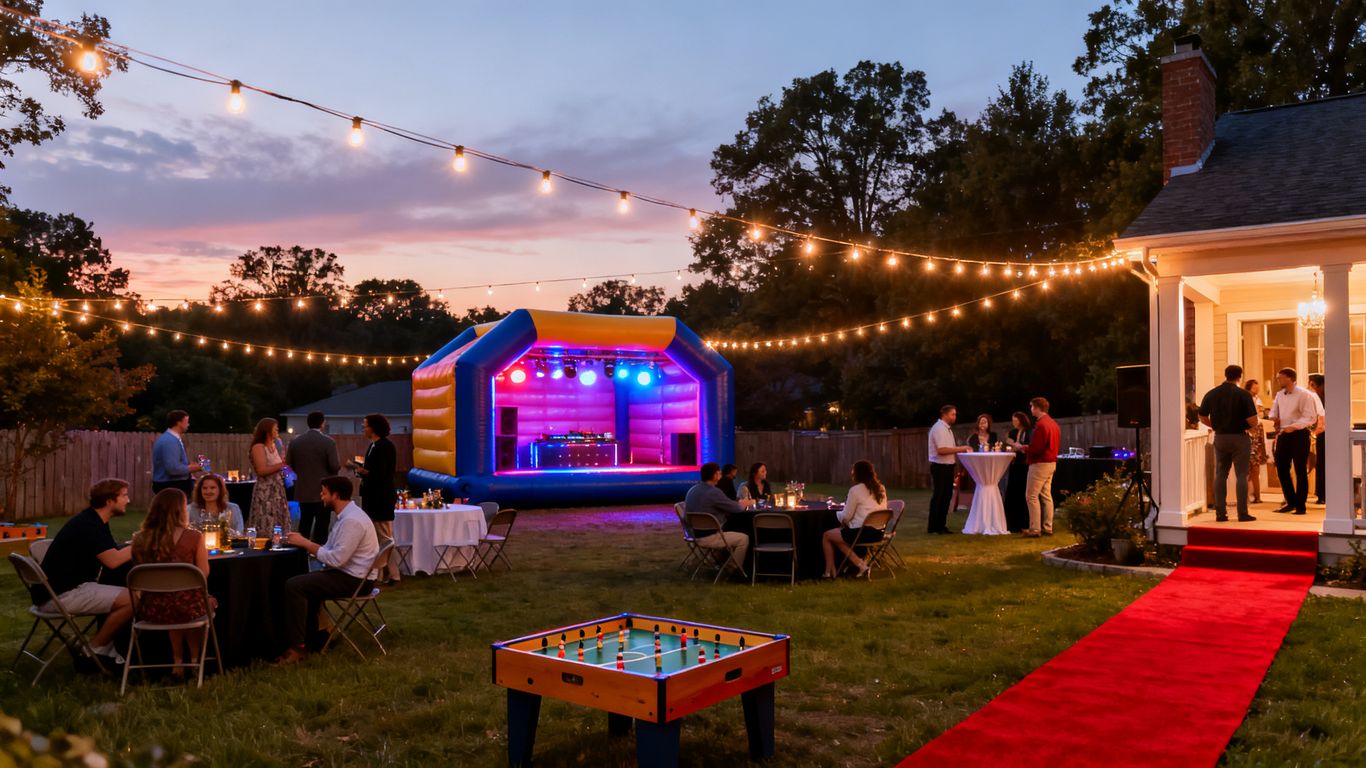 Party Rentals in Rock Hill, SC: What to Book and When