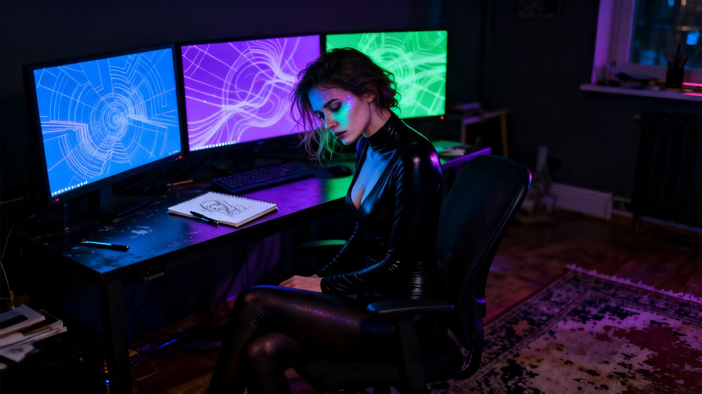 Anonymous creator concept art
