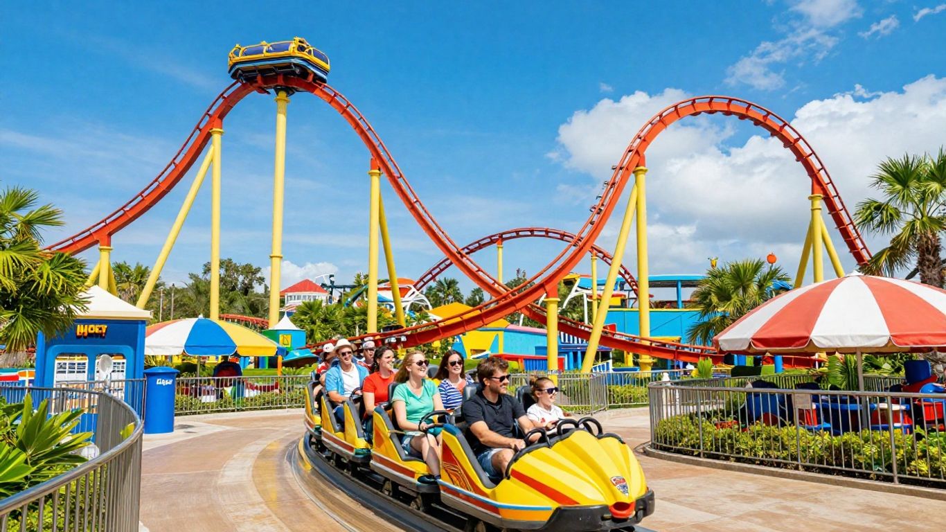 Gold Coast theme park fun and rides