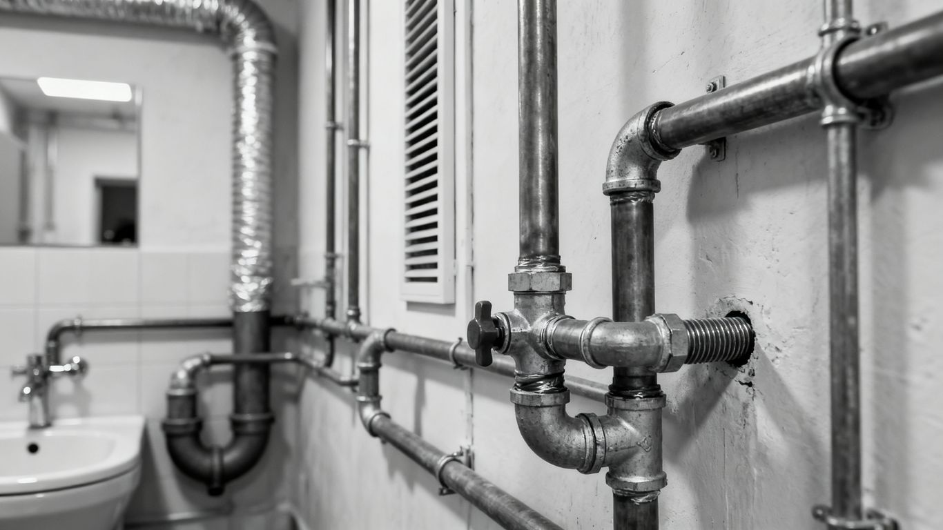 Visual representation of home drainage venting system