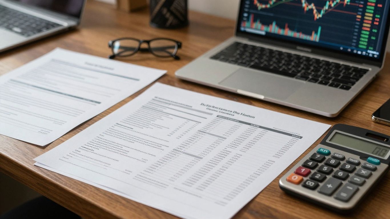 Trader reviewing options prop firm rules