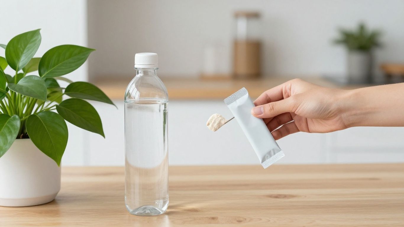 Healthy lifestyle drink prep