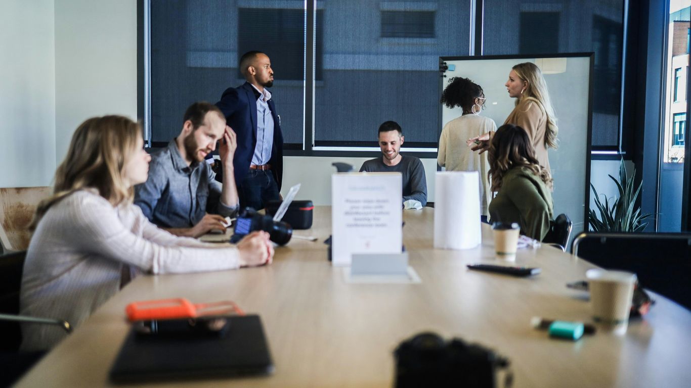 people sitting at the table