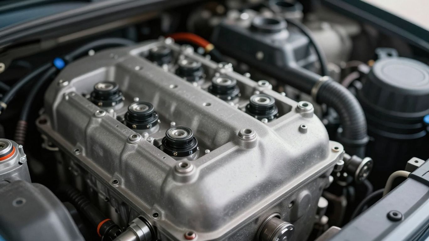 Suzuki Grand Vitara engine close-up