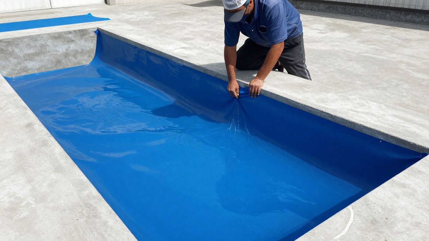 Membrane application ensures water tightness