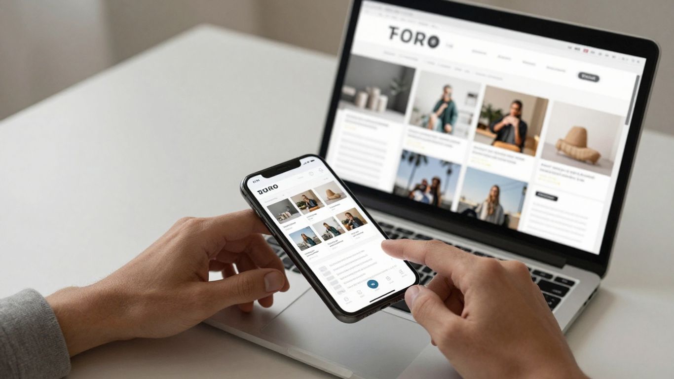 Visitor moving from campaign message to website page