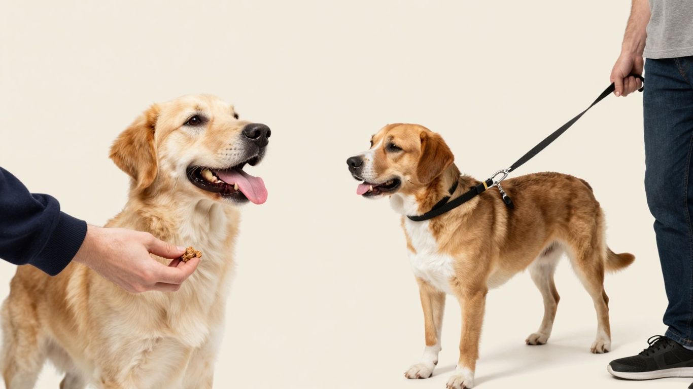 Dog training methods: balanced vs. positive reinforcement comparison.