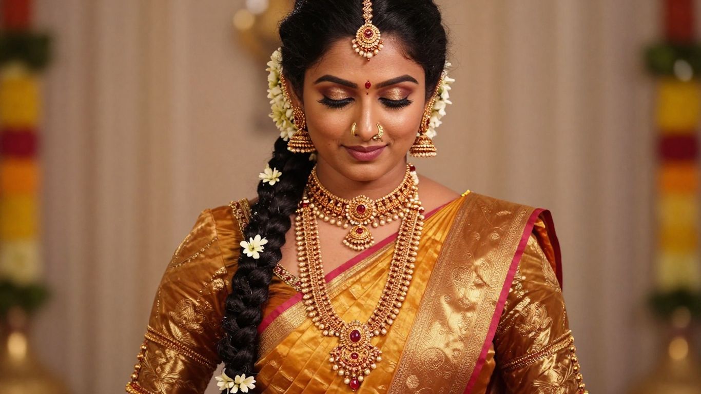 Bridal jewellery for muhurtham: How to choose the perfect South Indian bridal jewellery set_Placeholder
