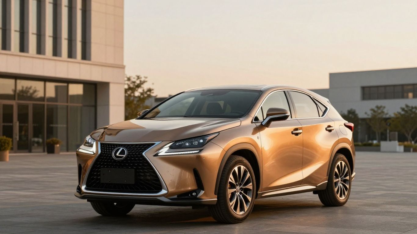 Lexus NX Hybrid im Sonnenlicht