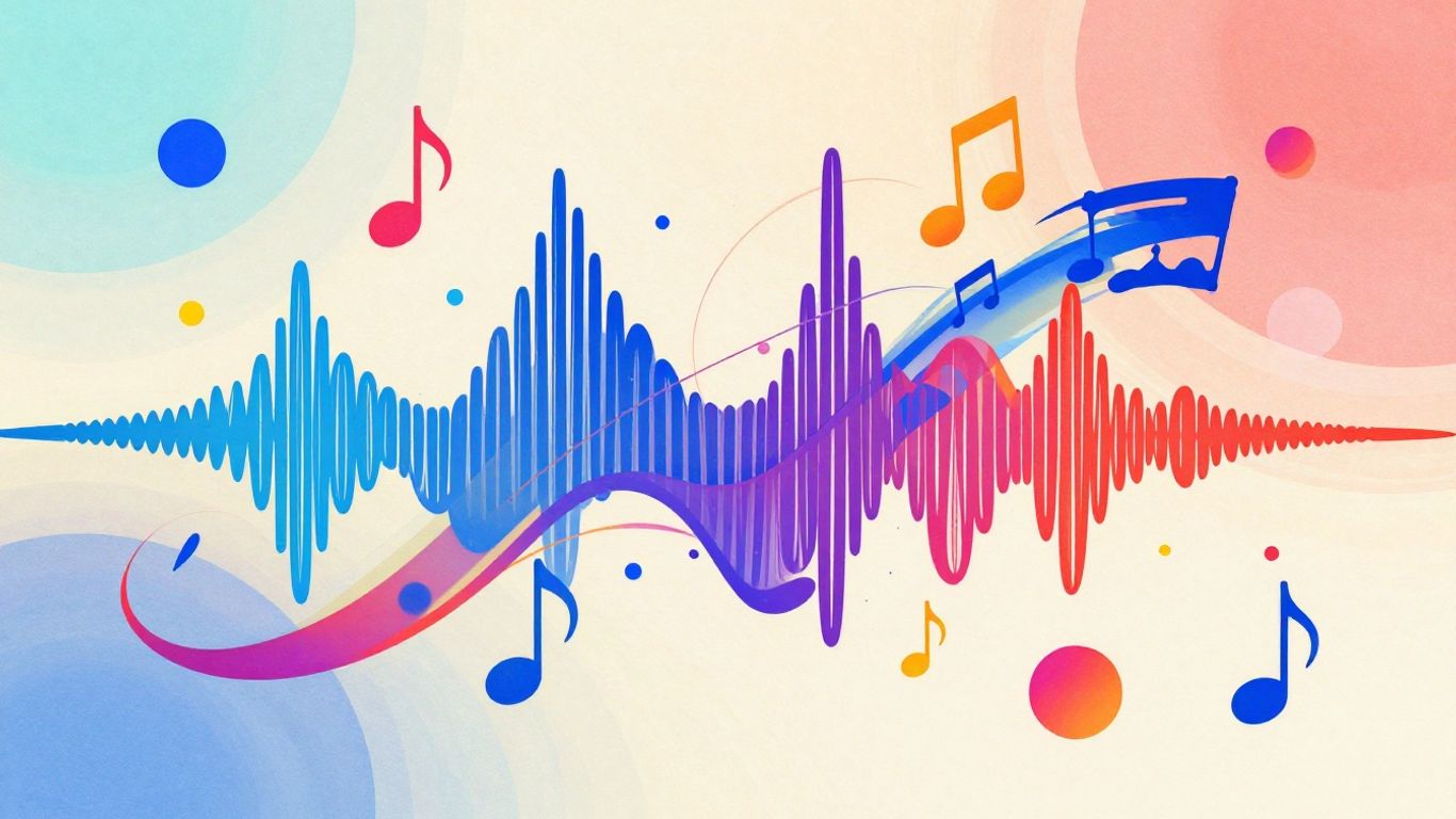 AI music generation concept art