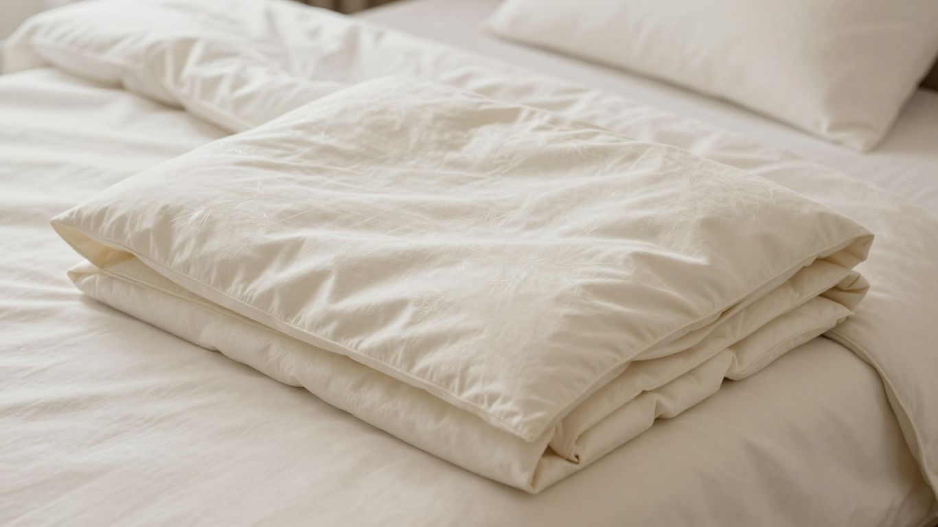Cozy Earth bamboo duvet cover on a bed.