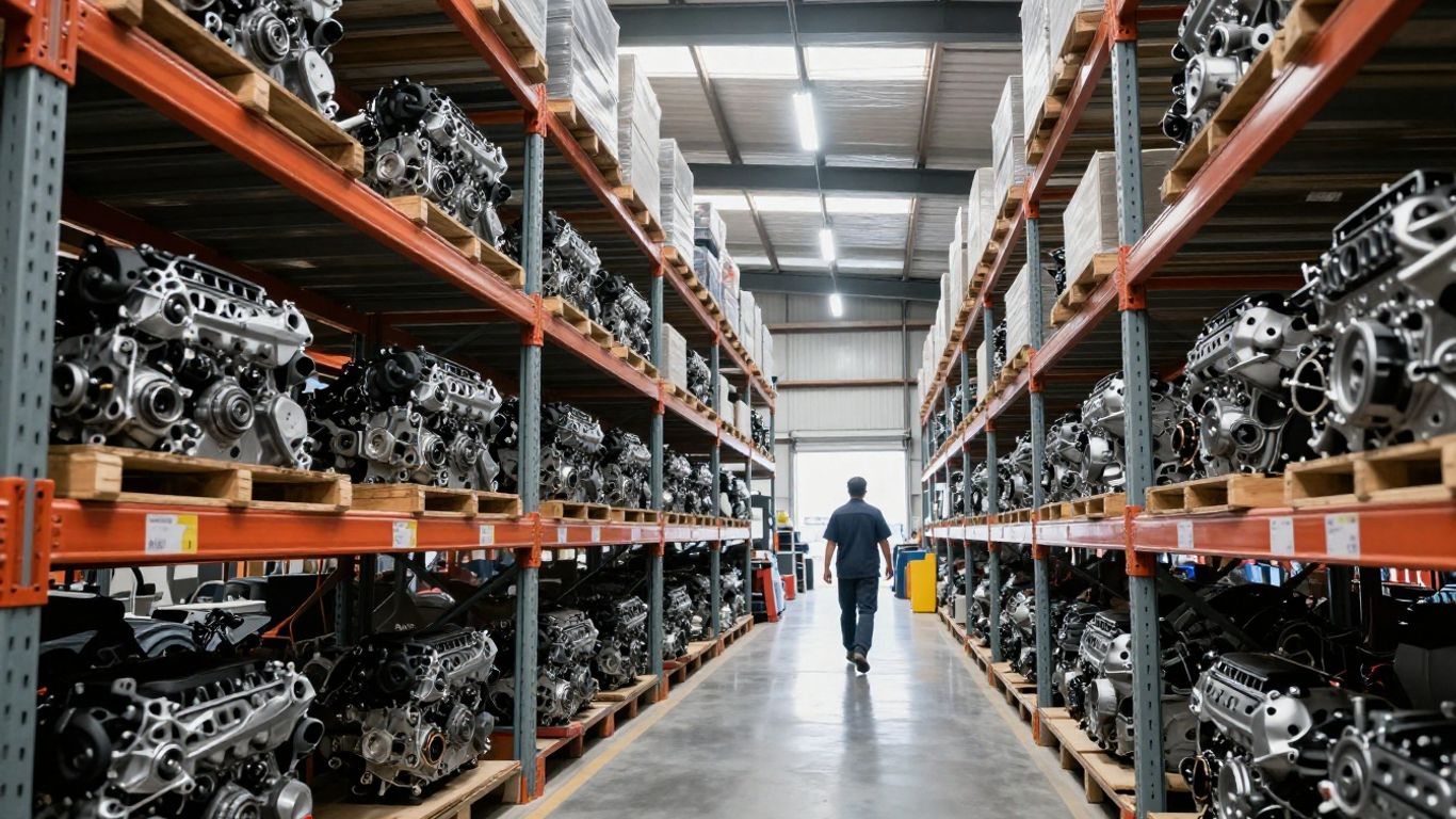 Engine marketplace warehouse view