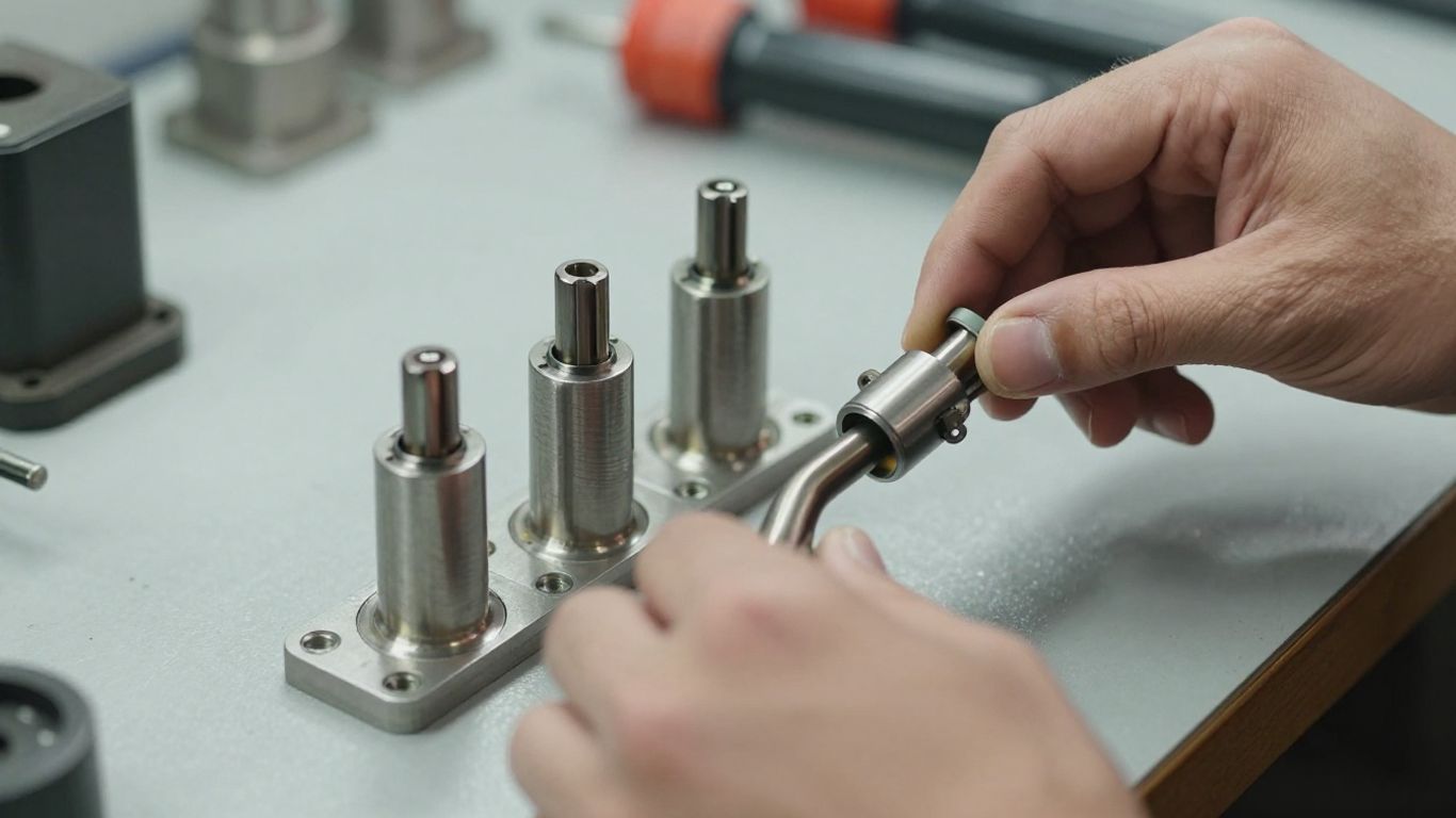 Transmission valve body with solenoids