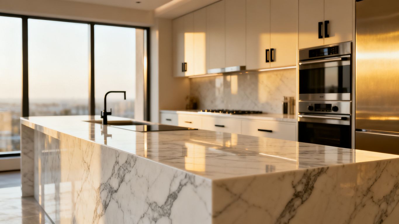 High quality countertop installation
