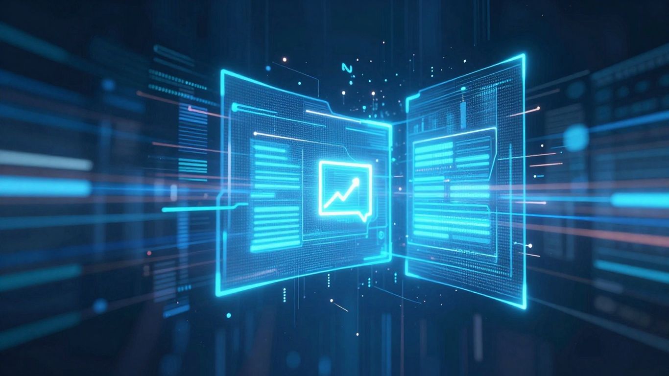 Digital advertising growth and strategy visualization.