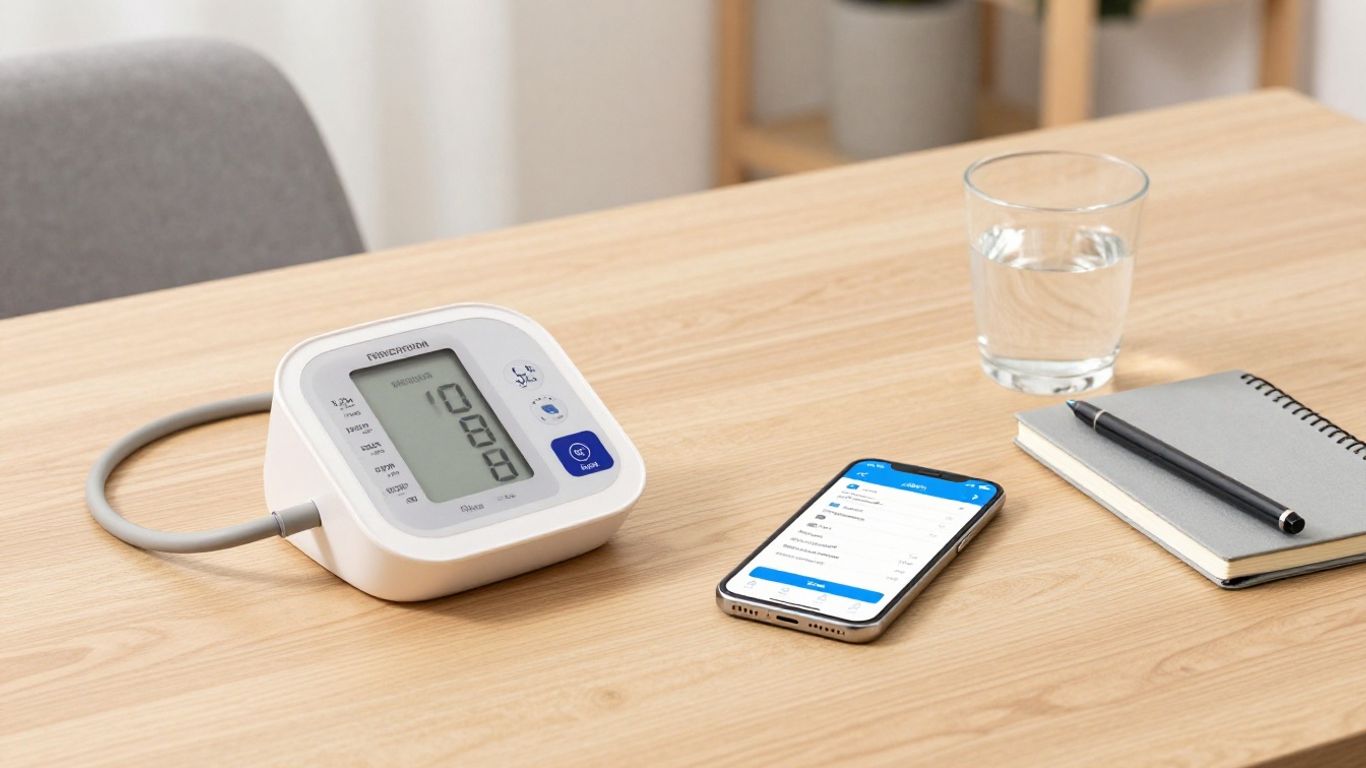 A clean organized setup for home health equipment