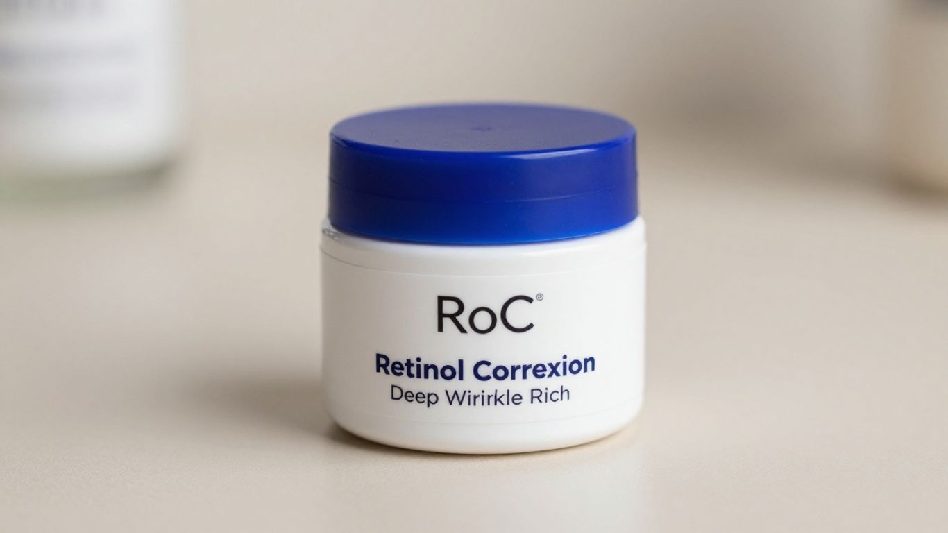 RoC Retinol Correxion Deep Wrinkle Rich Cream jar