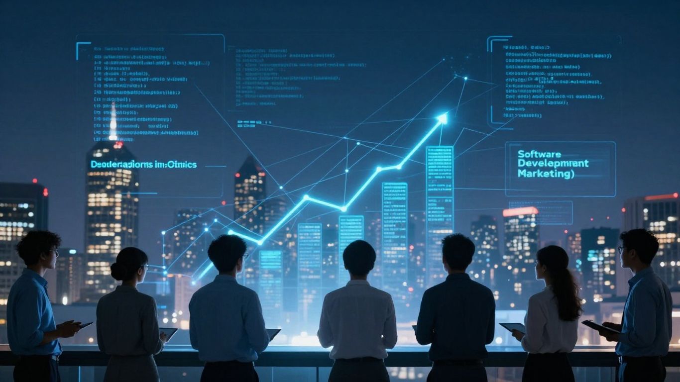 Software development marketing strategies and channels for success.