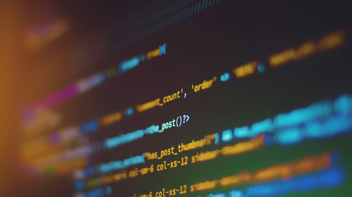 shallow focus photography of computer codes