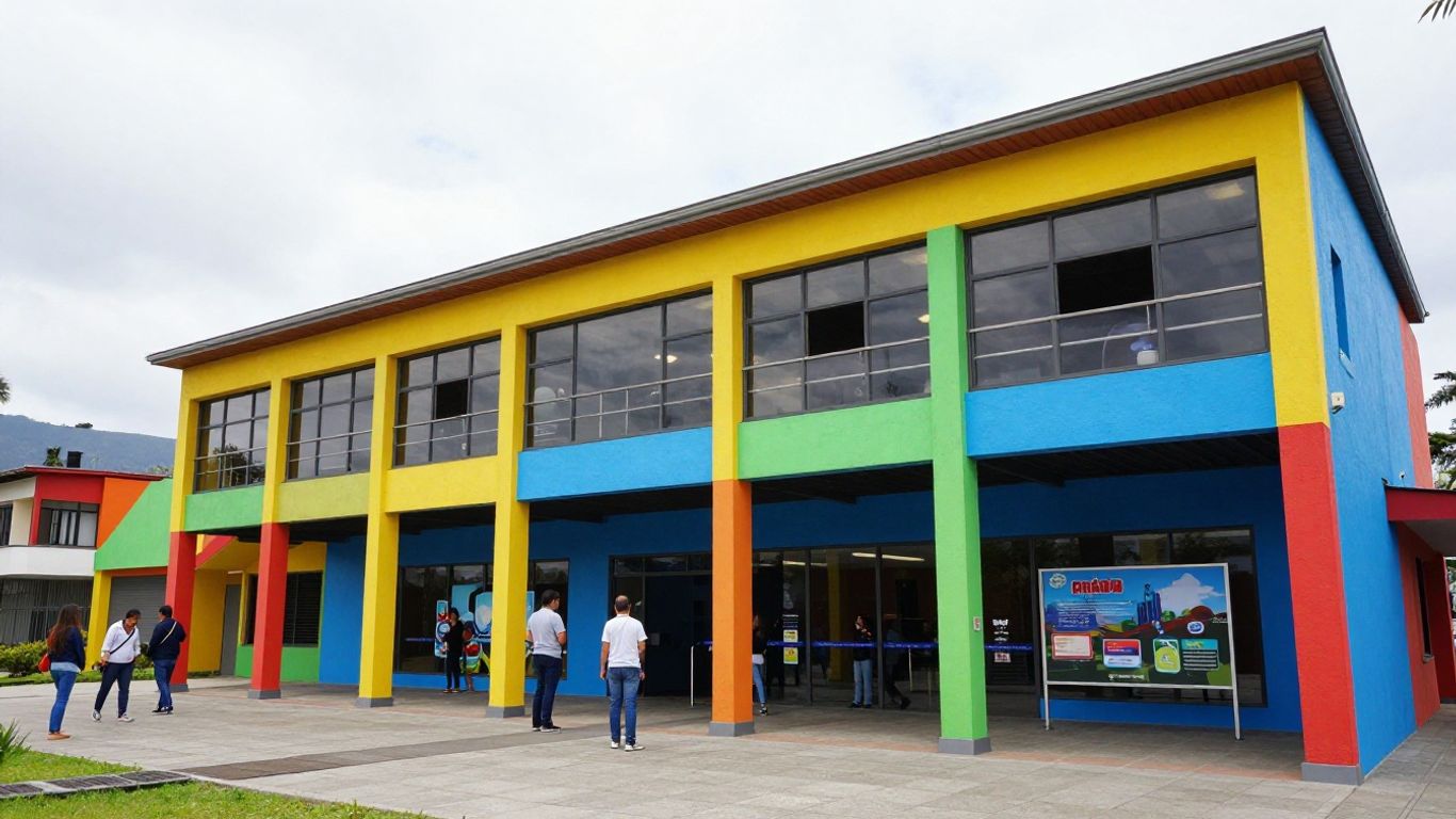 Parque Explora Medellín science museum exterior