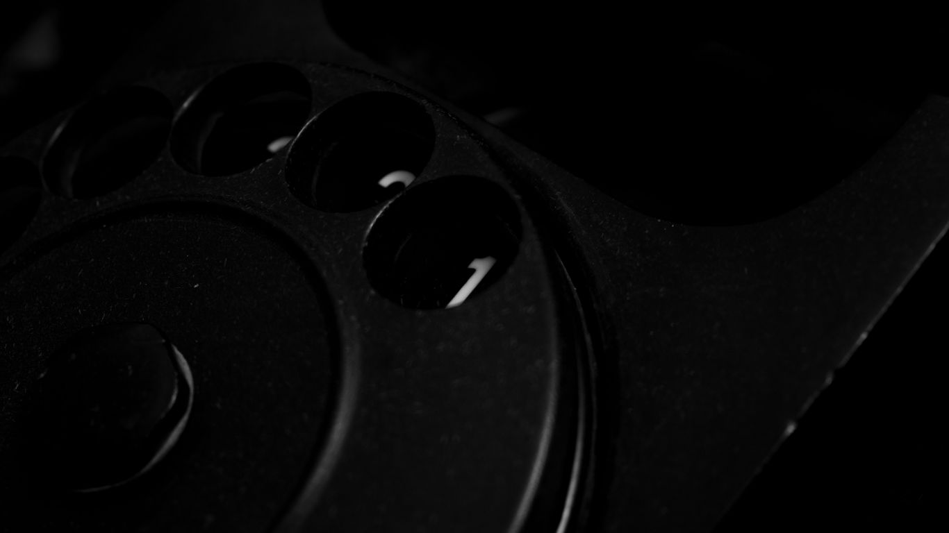 A black and white photo of a cell phone