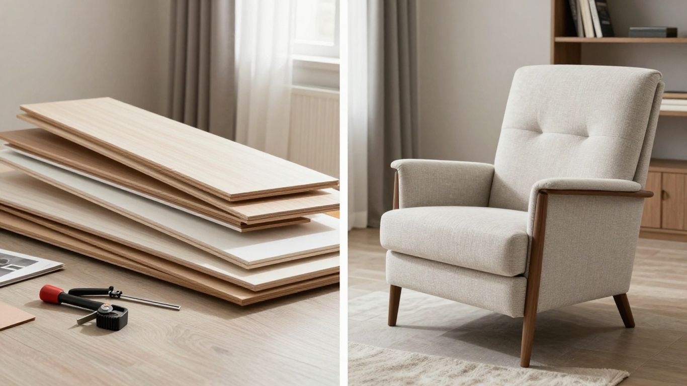 Flat pack furniture versus assembled furniture for Airbnb.