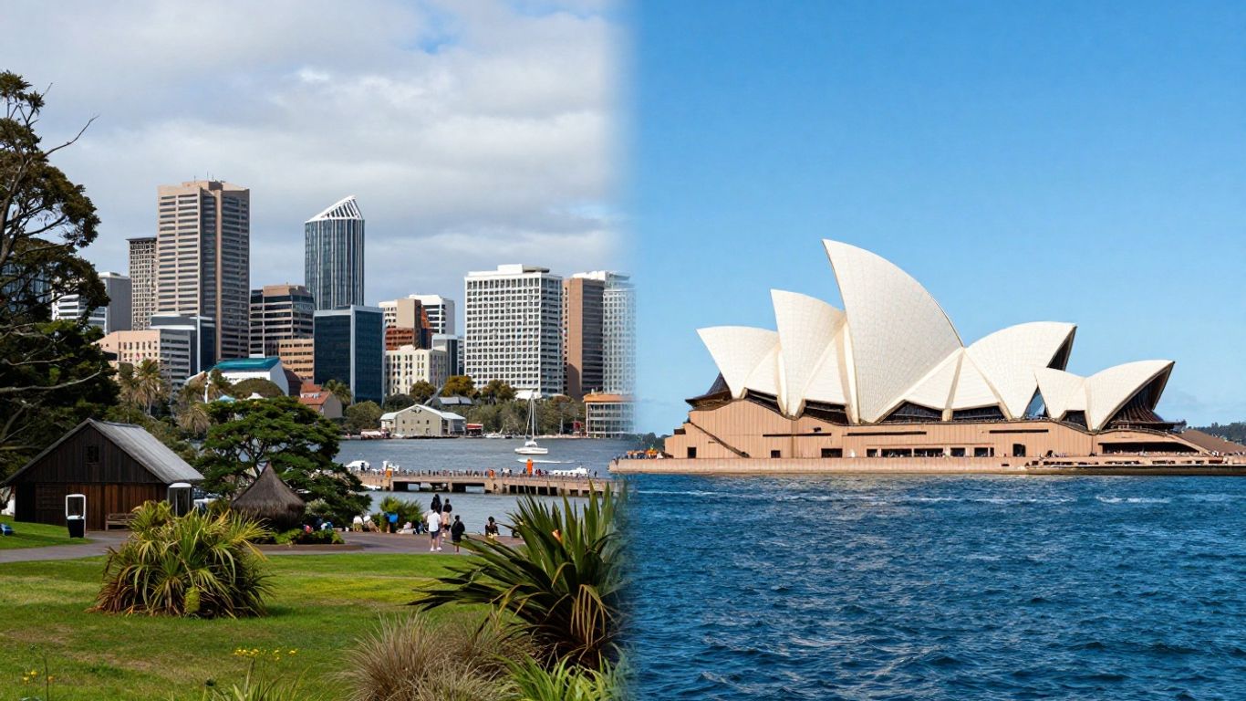 Finland vs Australia: Cost of living comparison visual.