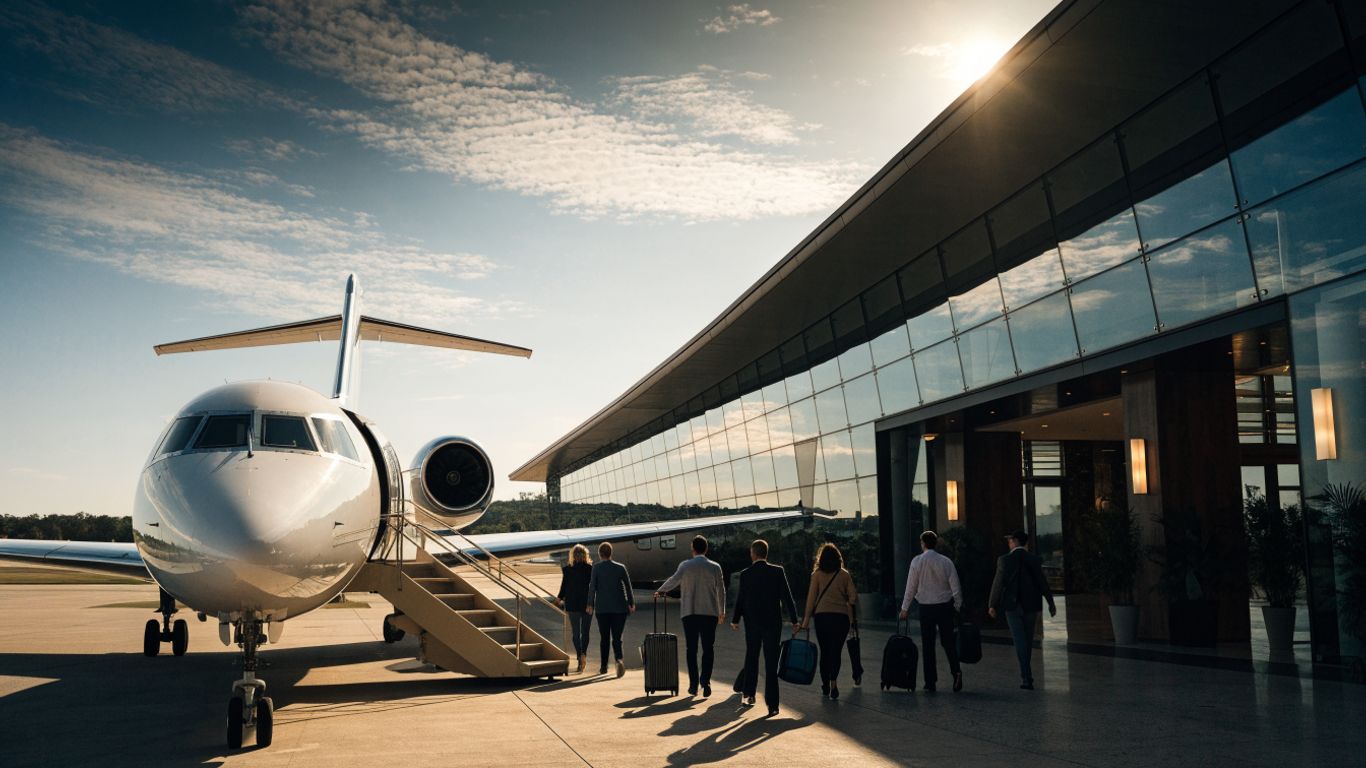 Private jet charter for 20 people: aircraft, costs, and booking guide