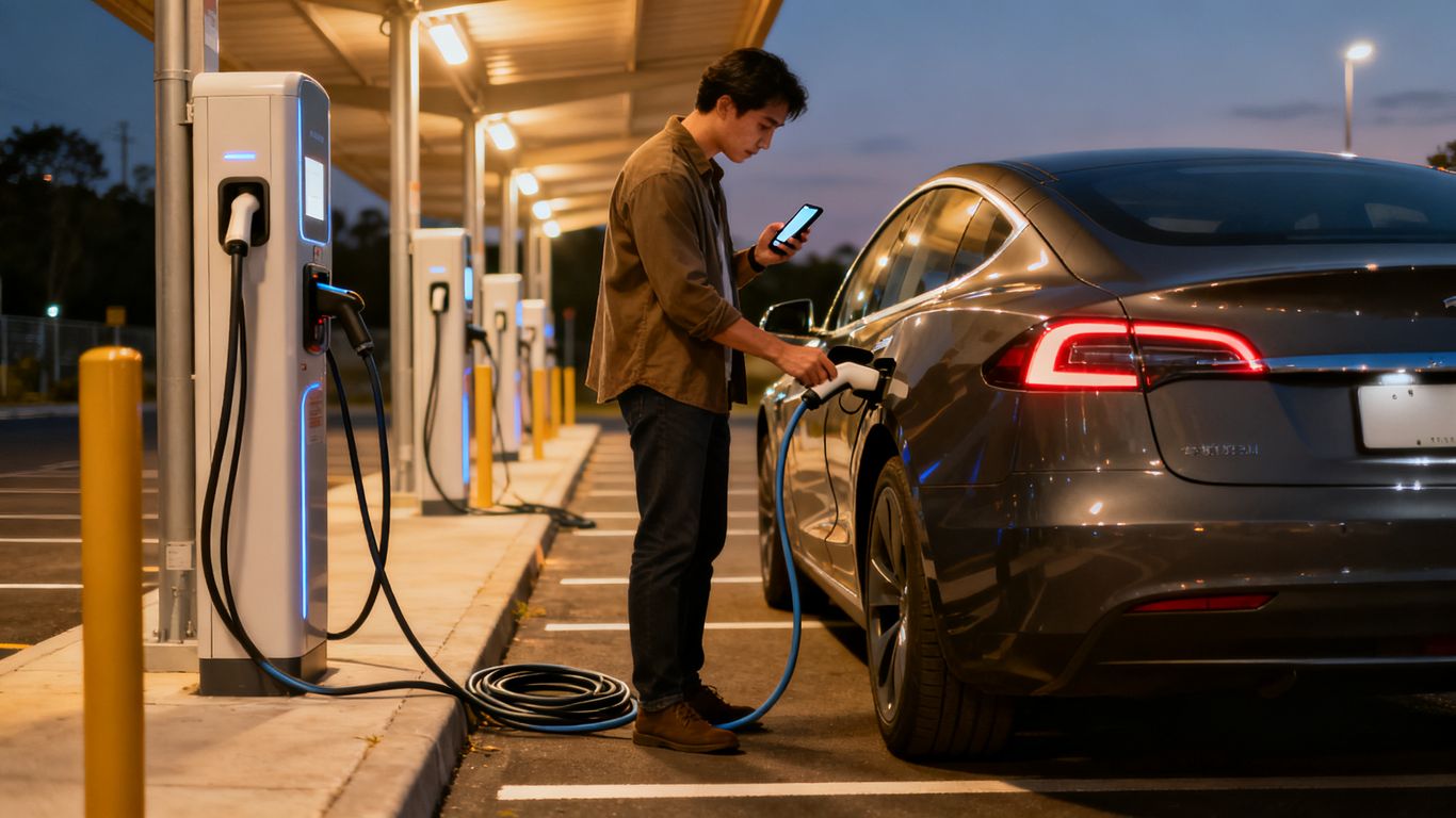 How to Safely Use Public Charging Stations