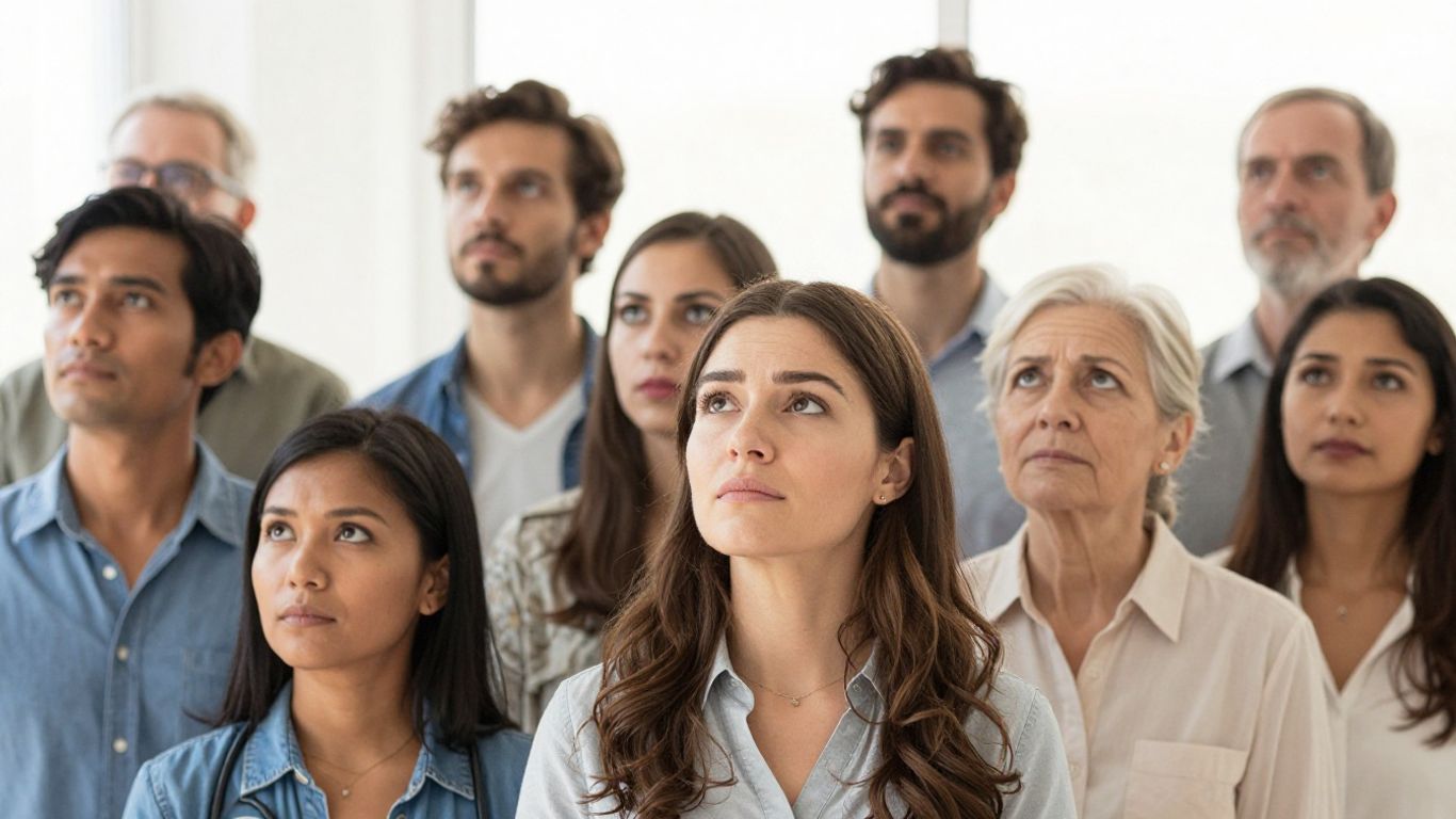 Personnes réfléchissant à l'avenir de leur mutuelle santé.