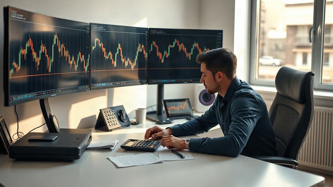 Trading desk with disciplined risk planning
