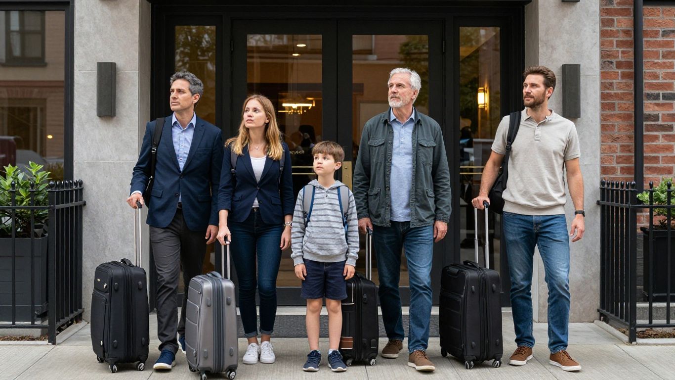 Family and manager preparing for an international assignment
