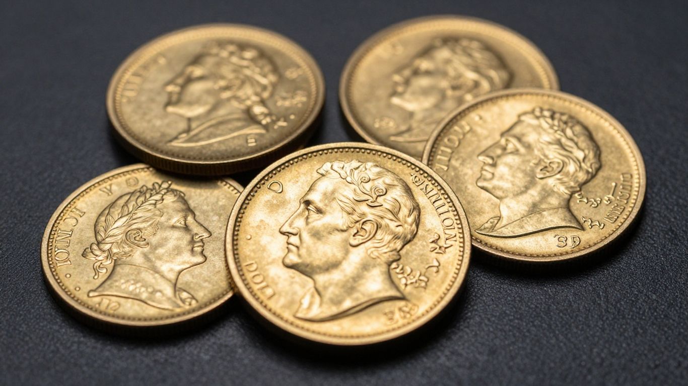 Pièces d'or françaises anciennes, Napoléon d'Or, Louis d'Or.