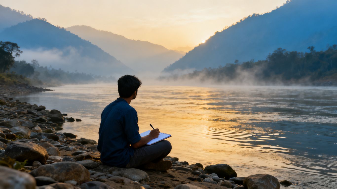 Riverbanks and Verse: Finding Writing Inspiration in India’s Waterways