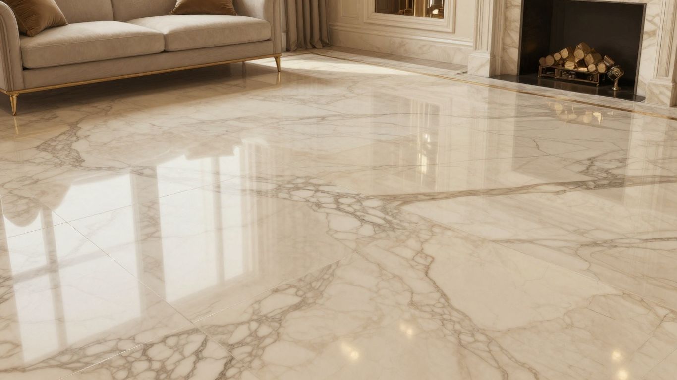 优雅的博蒂奇诺大理石地板草图