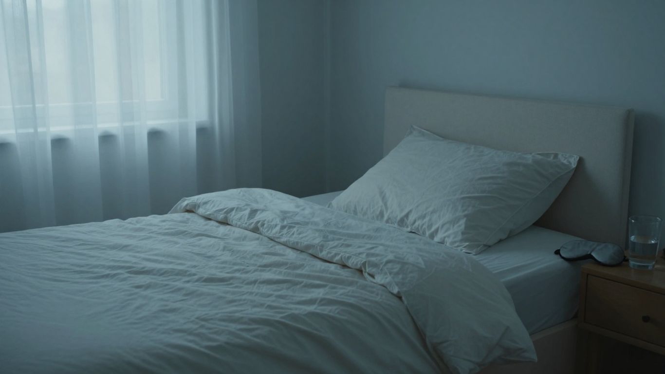 Quiet bedroom prepared for a daytime nap