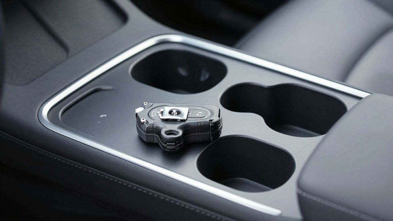 Tesla console tray fitment comparison