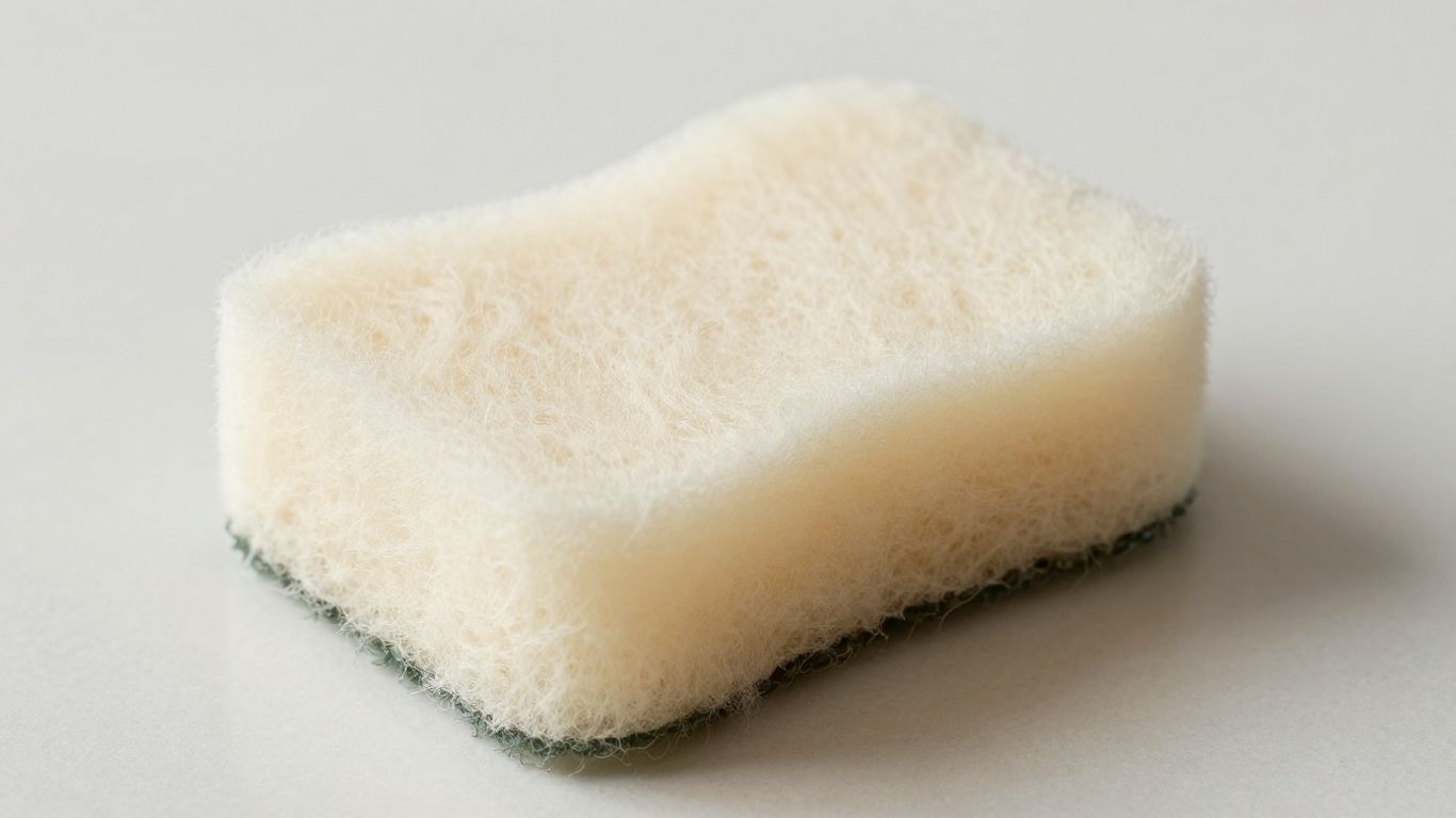100% USA Wool Sponge on a countertop