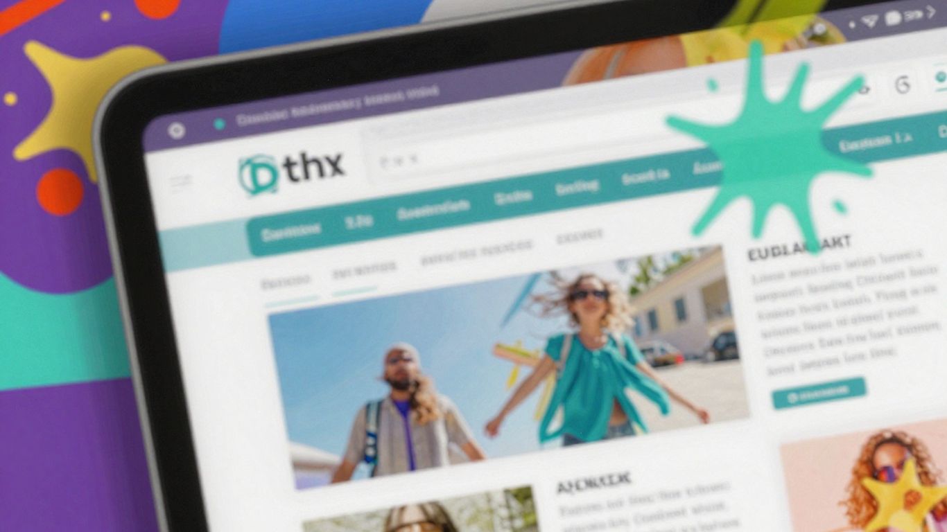 Website design for short attention spans