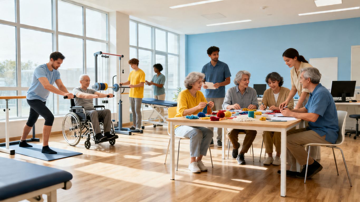 People building skills and achieving goals in NDIS programs.