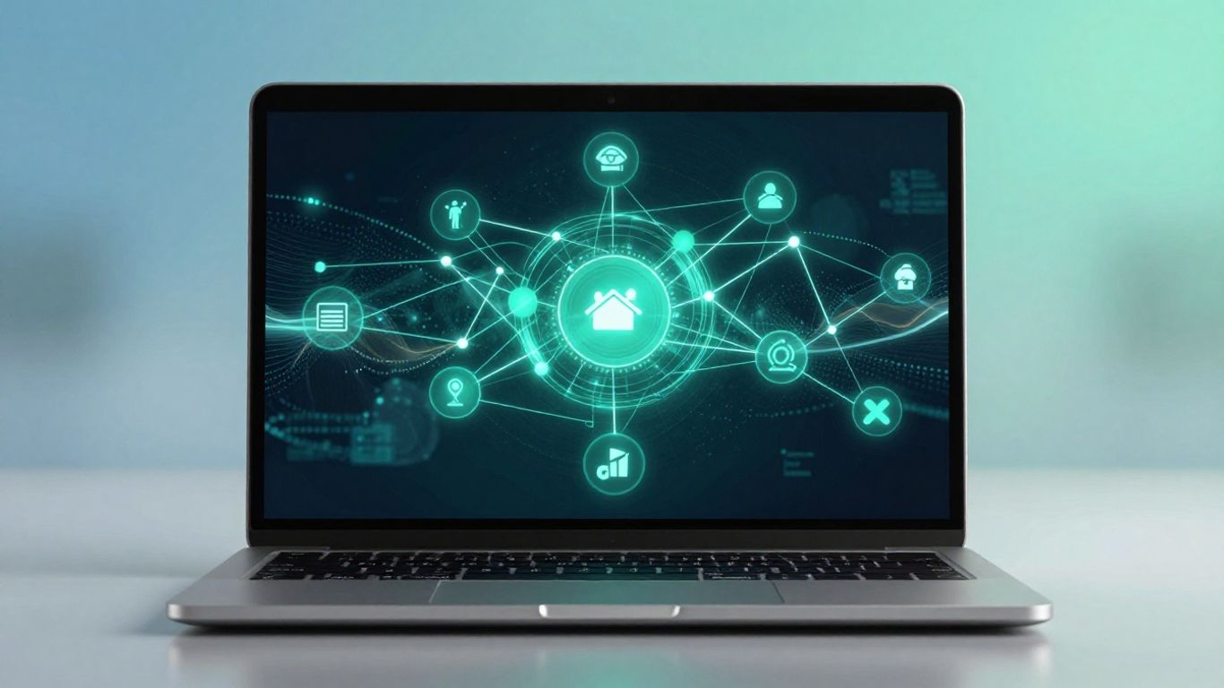 AI enhancing small business website operations digitally.