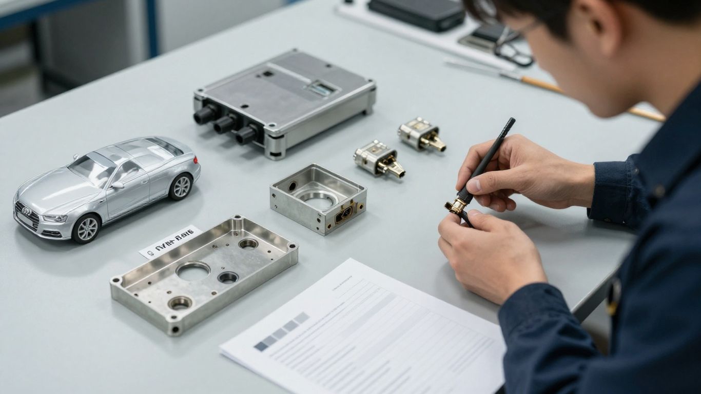 Audi A8 parts identification and comparison